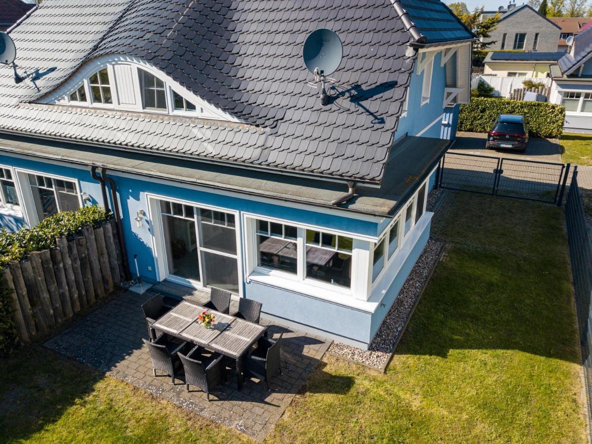 Ostseelagune Zingst, Exklusive Dhh, Strandnah, Sauna, Kamin, 3 Sz, 2 Baeder, Glasfaser, Haustierfrei, Garten Mit Suedterrasse, E-Ladesaeule, 2 Stellplaetze, Strandkorb, Fahrradschuppen, Waschmaschine, Trockner, Nichtraucher Exterior photo